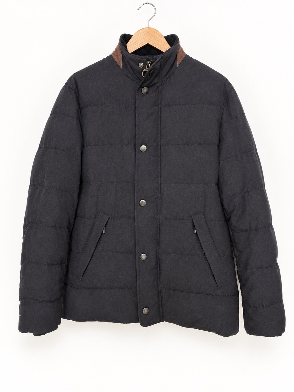 Barbour Classic Tartan Fibre Down Quilted Jacket Men’s L